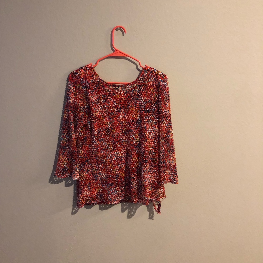 3 quarter length sleeve top